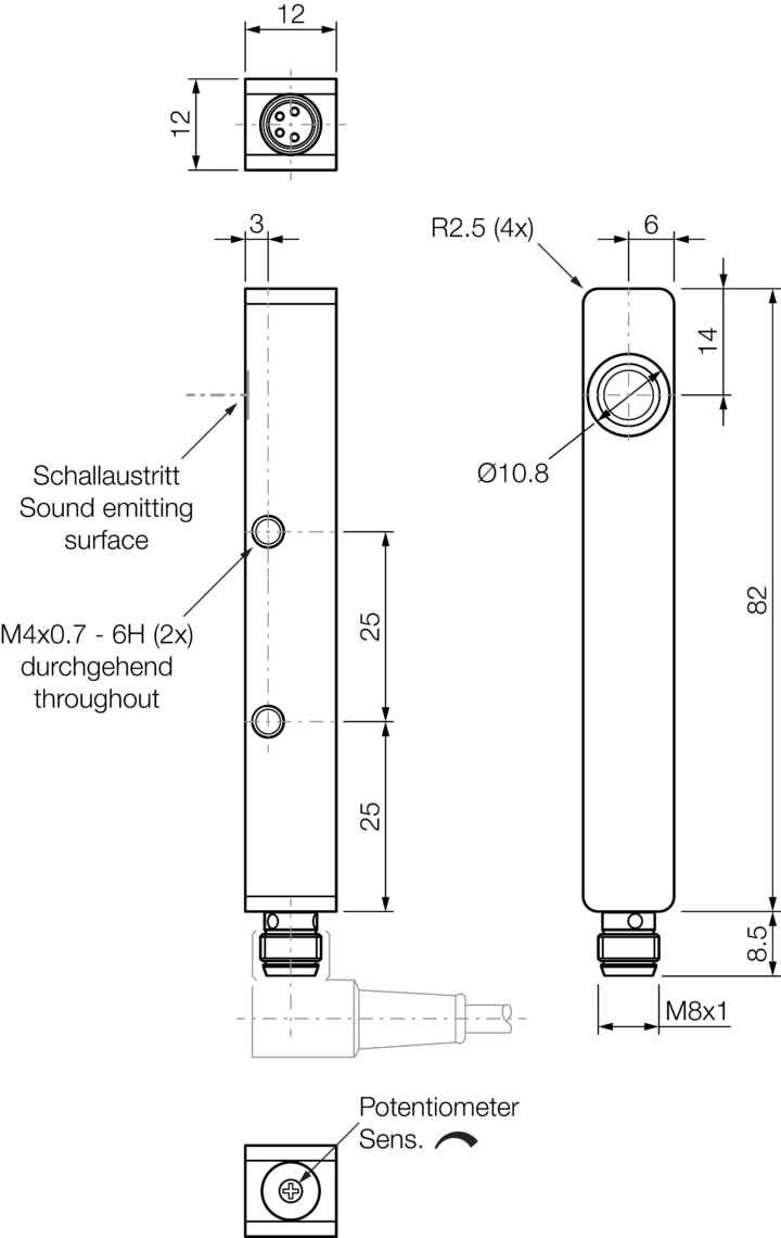 US Q12 M 400 XP G3-T4 212930 - di-soric产品图片