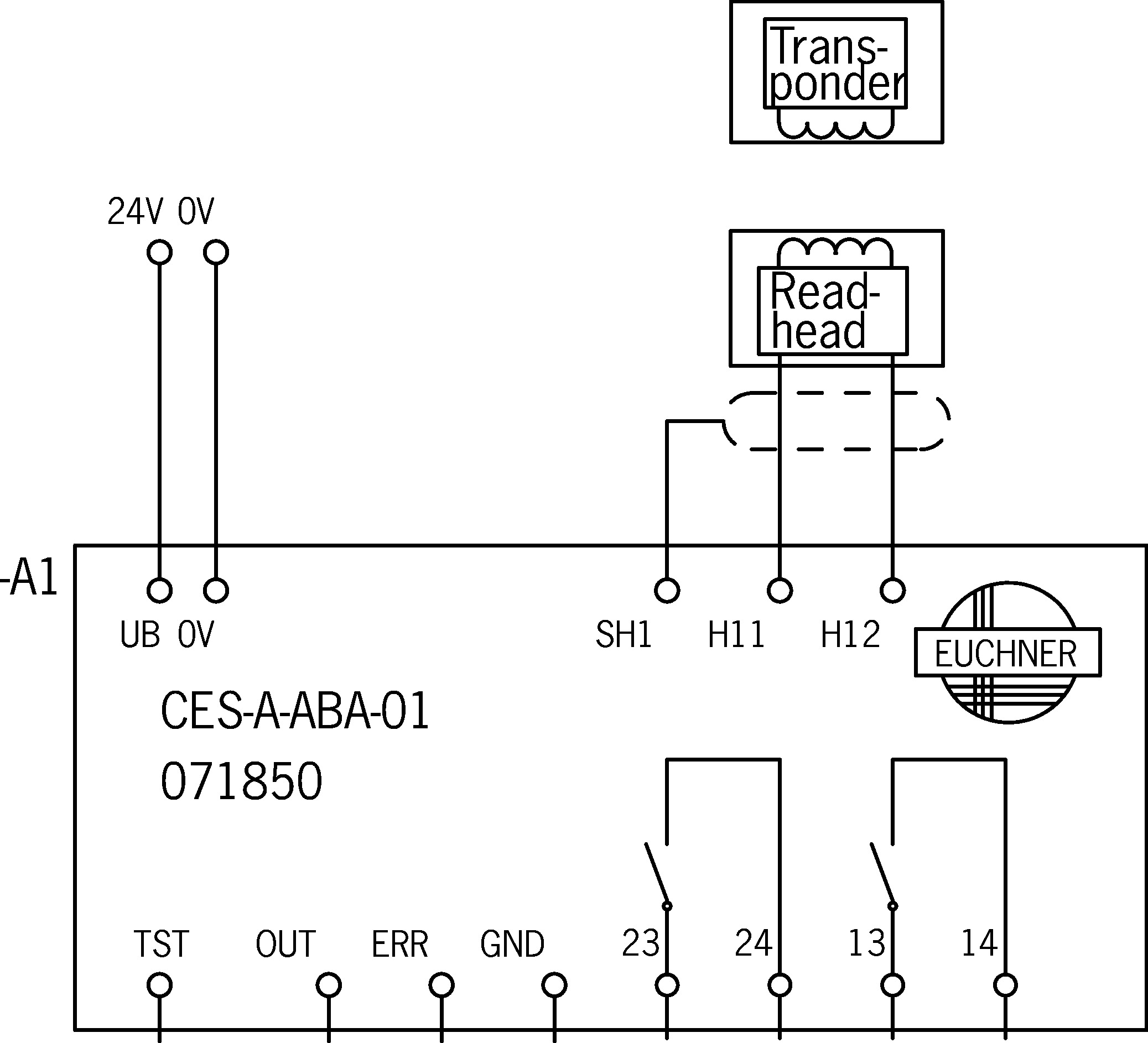 CES-A-ABA-01 071850 - Euchner产品图片