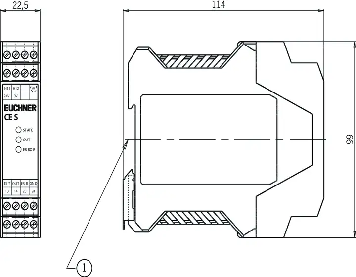 Euchner CES-A-ABA-01B 083513