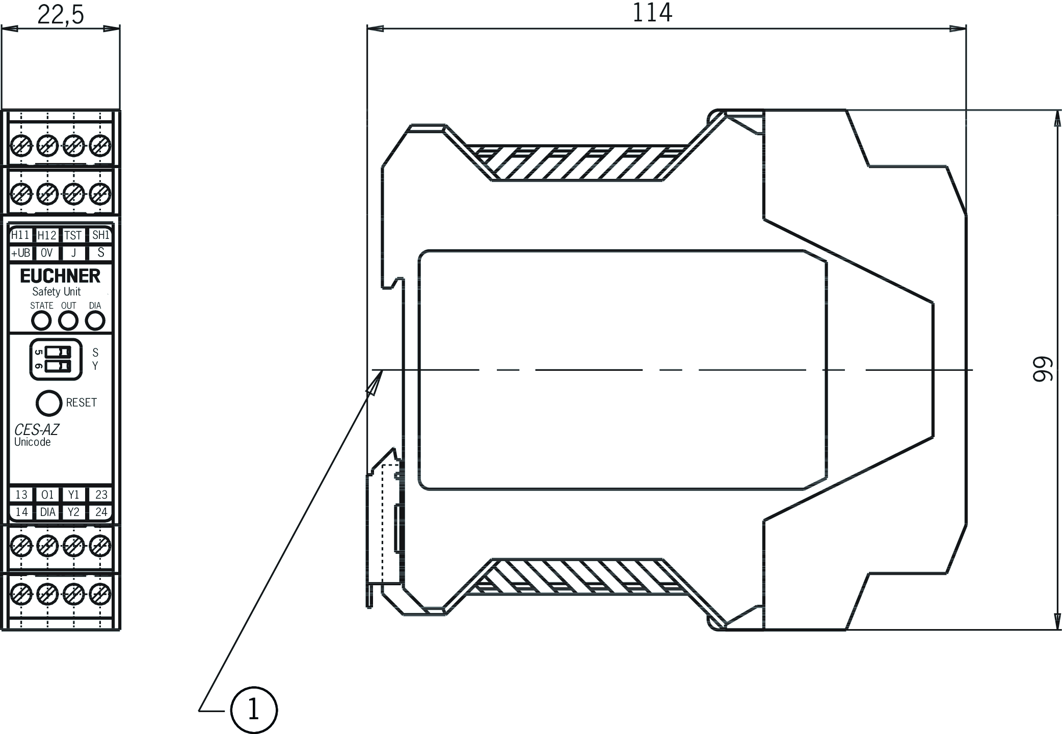 CES-AZ-AES-01B 104770 - Euchner产品图片