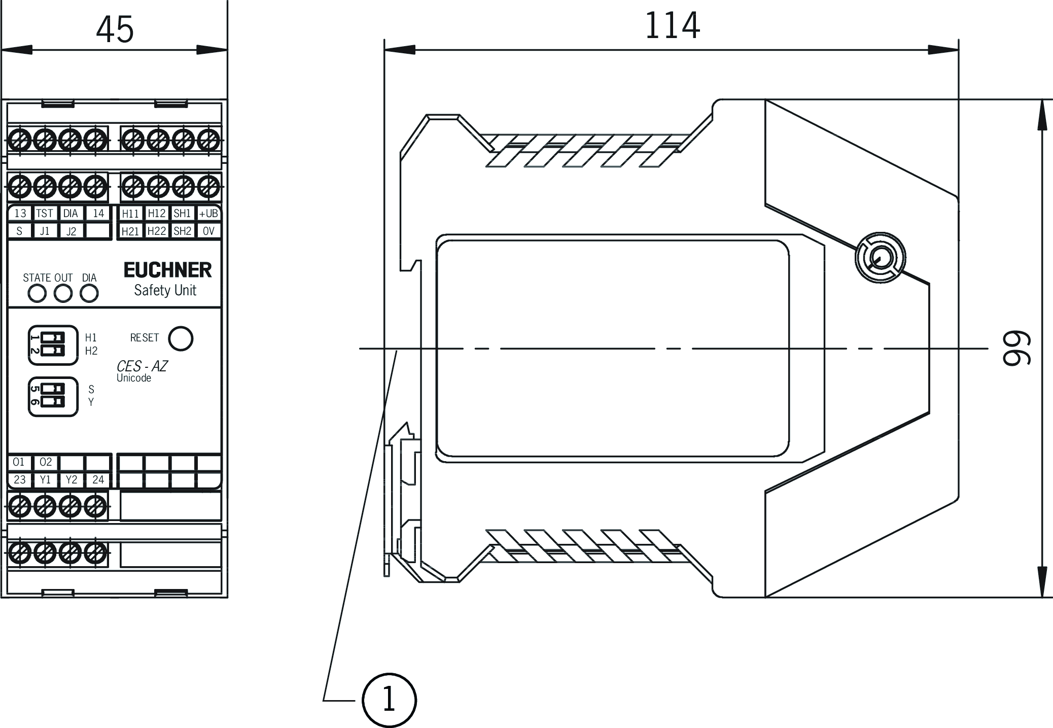 CES-AZ-AES-02B 104775 - Euchner产品图片