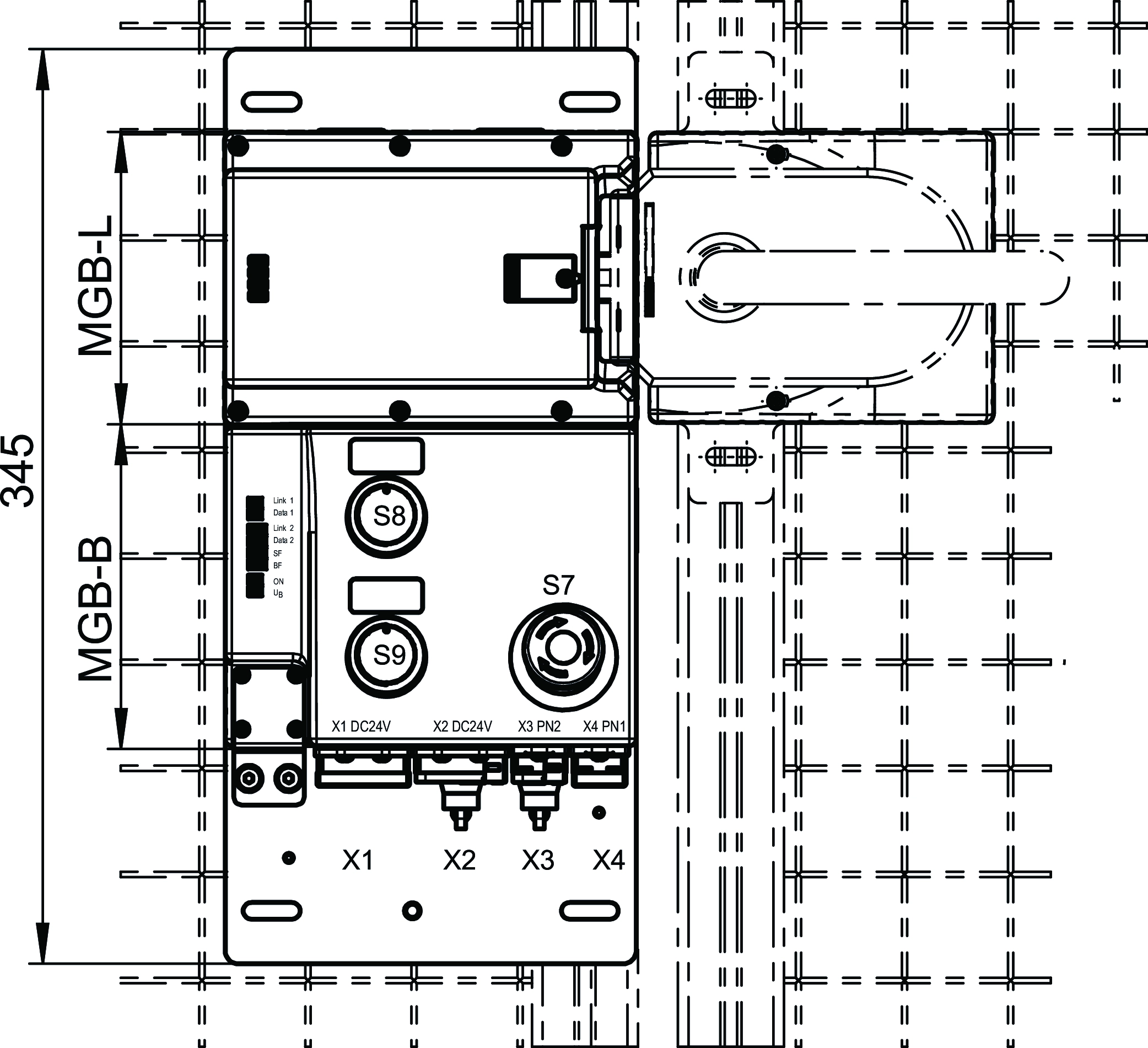 MGB-L1HB-PNC-R 115621 - Euchner产品图片