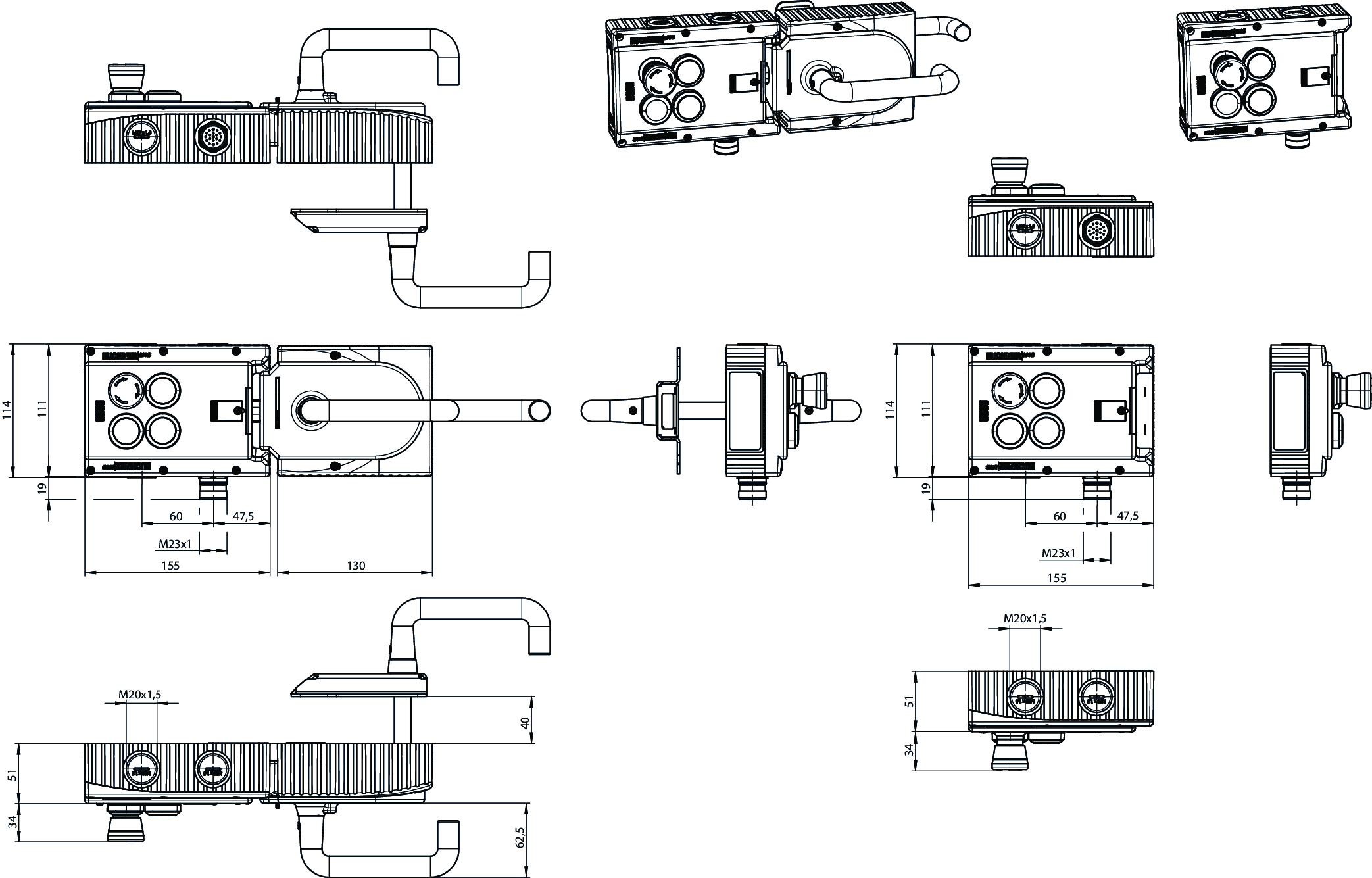 MGB-L1HE-APA-R 158118 - Euchner产品图片
