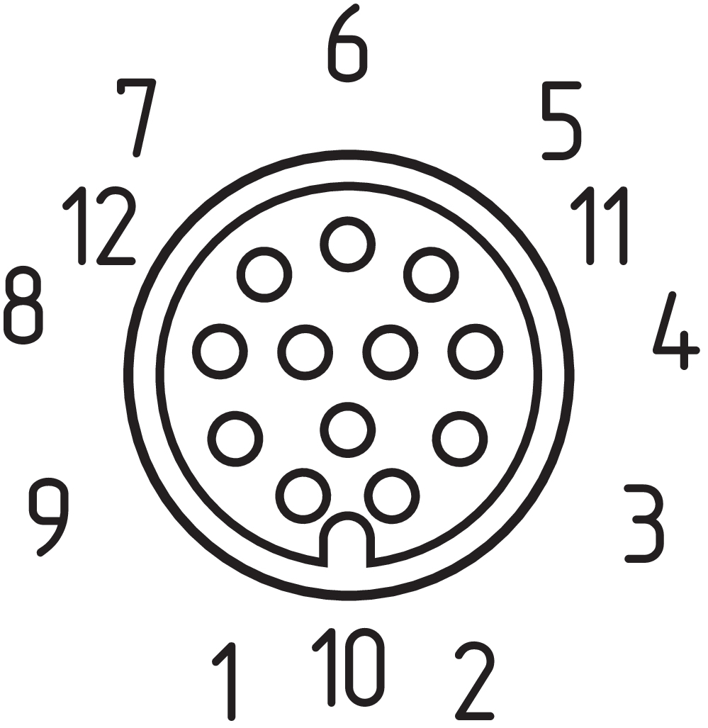 A-K12P-M12-S-G-10M-BK-2-X-A-4-69 103016593 - Schmersal产品图片