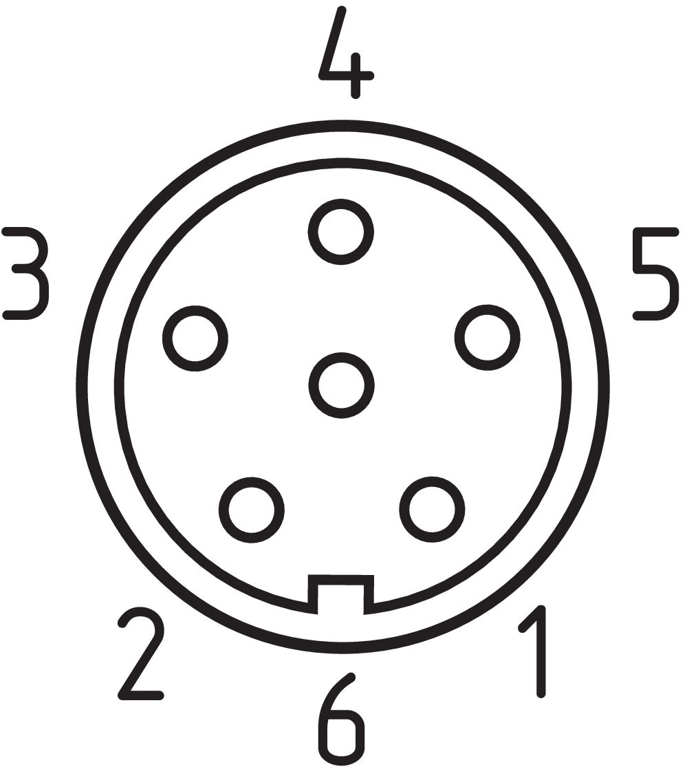A-K6P-M8-R-G-5M-GY-1-X-A-4 101206011 - Schmersal产品图片