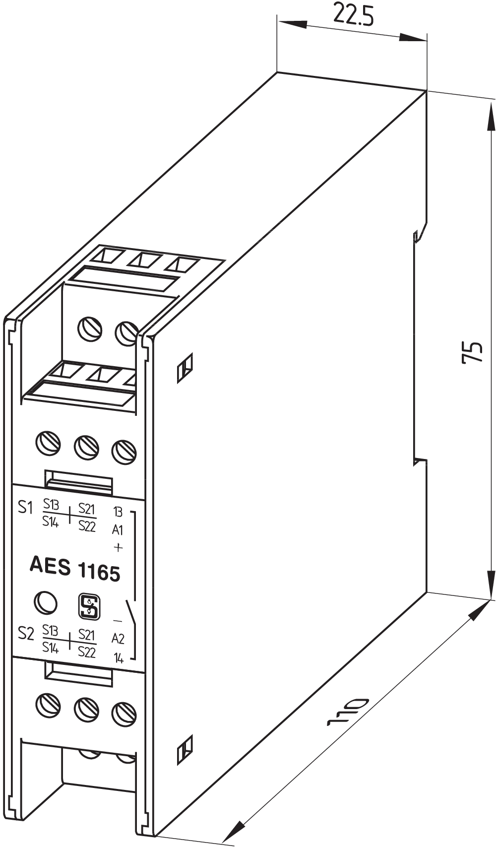 AES 1165.3-2214-1 24 VAC 101131305 - Schmersal产品图片