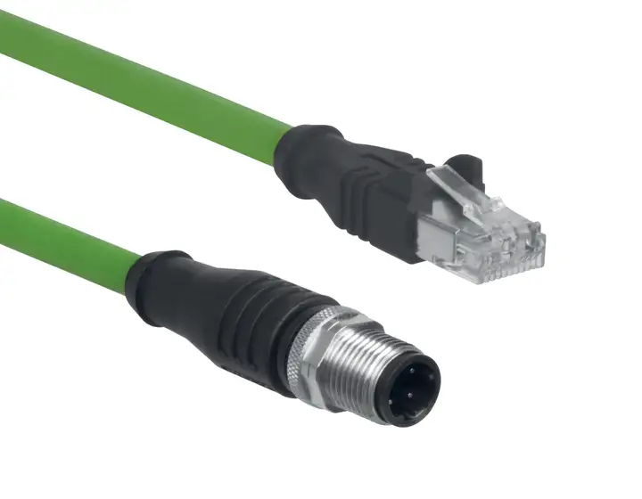 Schmersal AIE-S4P-M12/RJ45-S-G-7,5M-GN-2-X-D-1 103013436