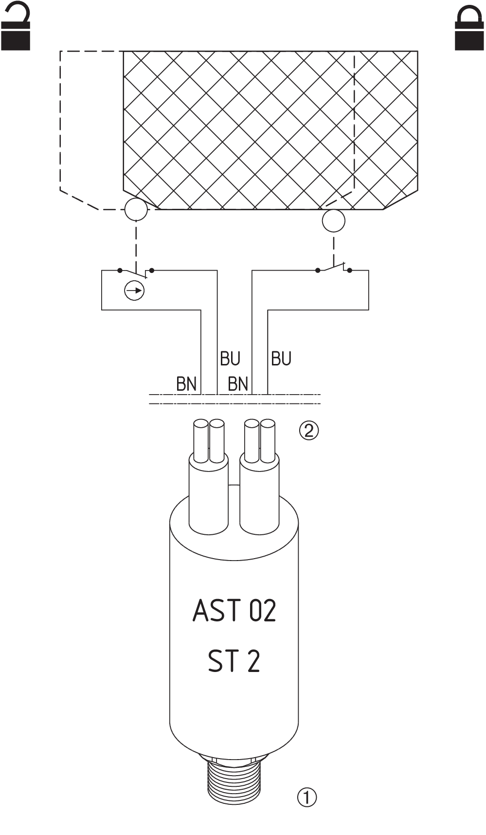 AST11 ST-AS2 101176302 - Schmersal产品图片