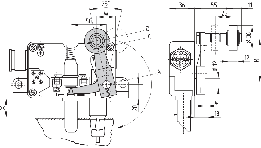 AV 20RHX30U 101133916 - Schmersal产品图片