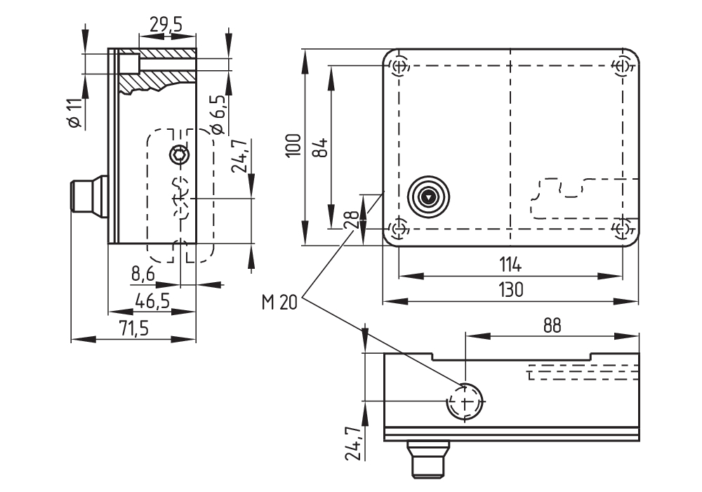 AV 415-04ZPKFE-2320 230 VAC 101173634 - Schmersal产品图片