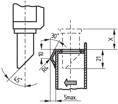 AV21LHX20U-GB215 103028212 - Schmersal产品图片