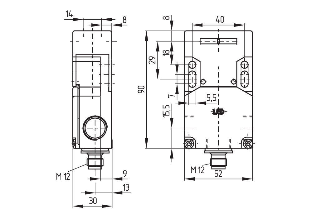 AZ 16 ST2-AS R ASI-SAW 101167263 - Schmersal产品图片