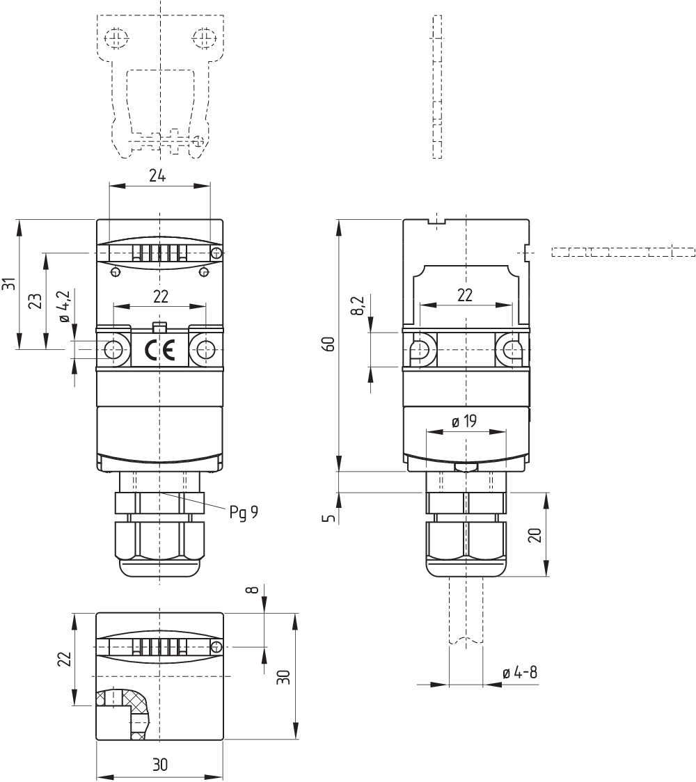 AZ 17-02ZRI B1 101136308 - Schmersal产品图片