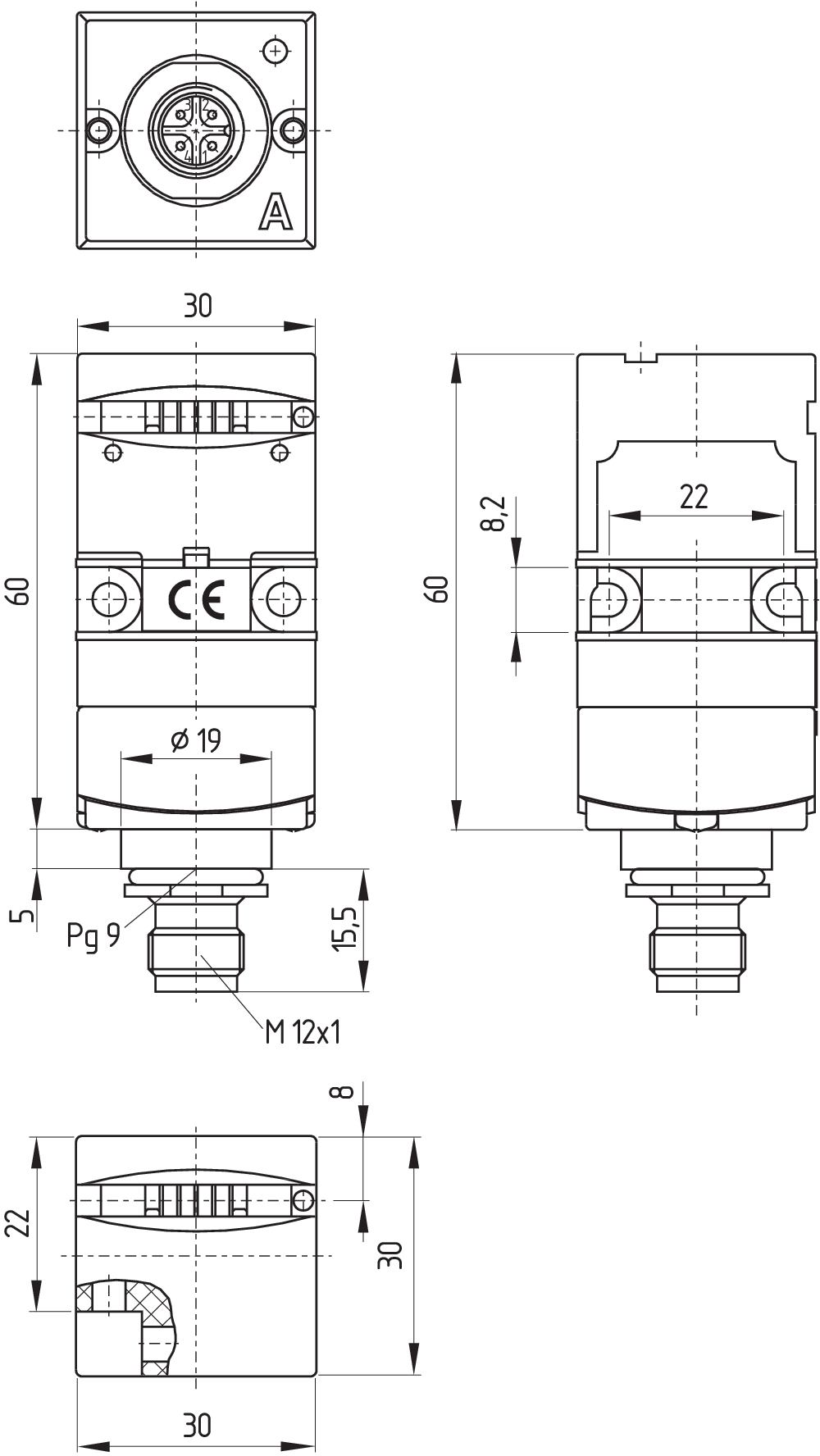 AZ 17-02ZRK-ST 101140775 - Schmersal产品图片