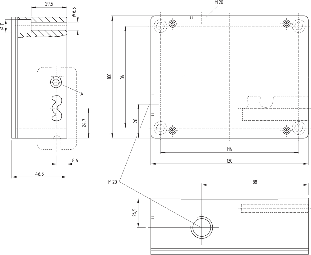 AZ 415-33ZPK-M20 101164612 - Schmersal产品图片