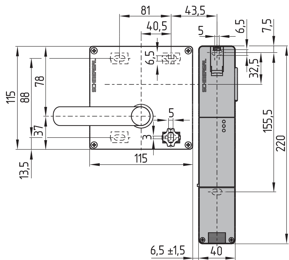 AZ/AZM 200-B30-LTAG2P20 101189020 - Schmersal产品图片