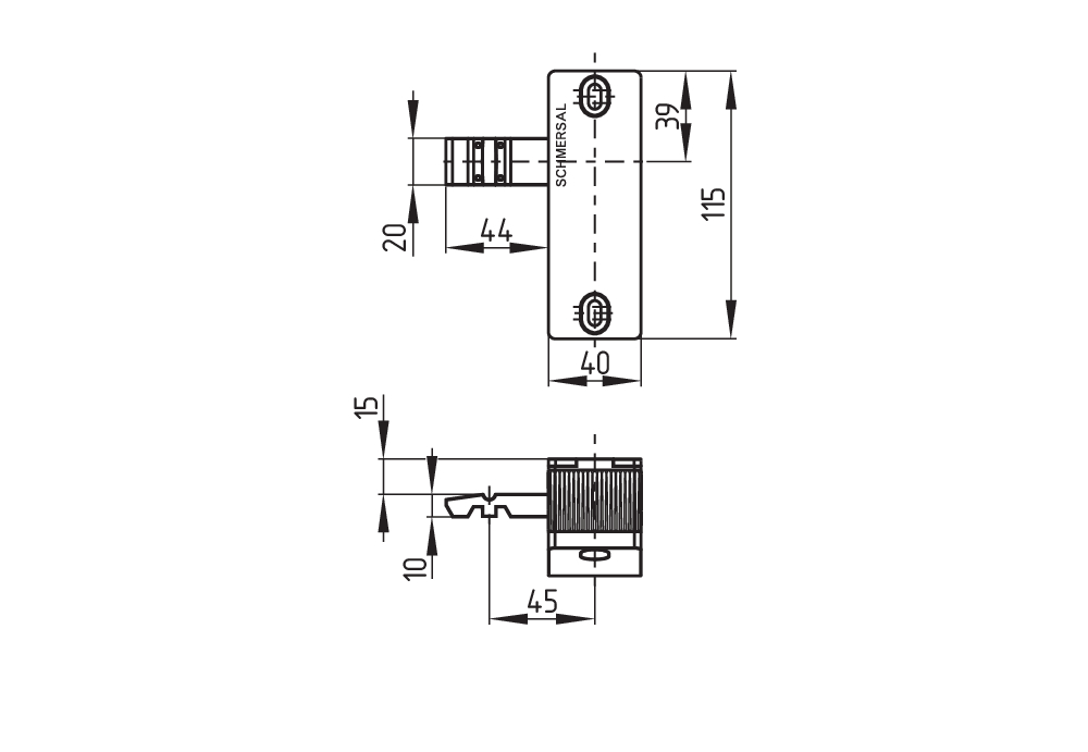 AZ/AZM201-B1-LT 103013493 - Schmersal产品图片