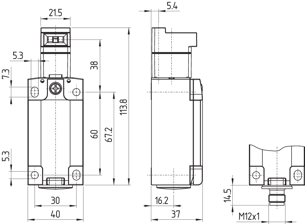 AZ315-T12R 103049881 - Schmersal产品图片