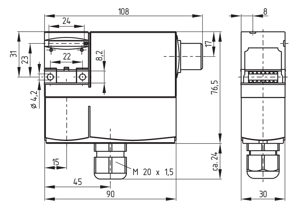 AZM 170SK-02/10ZK-2197 24VAC/DC 101183243 - Schmersal产品图片