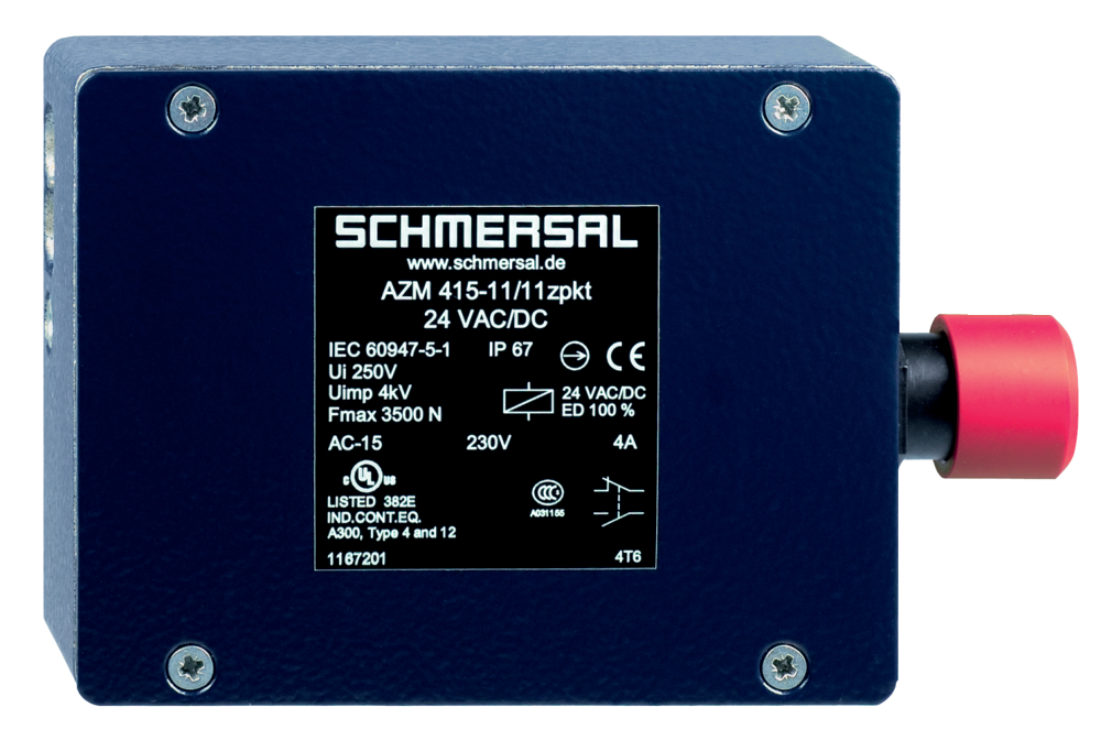 AZM 415-02/02ZPKAT 24VAC/DC 101193862 - Schmersal产品图片