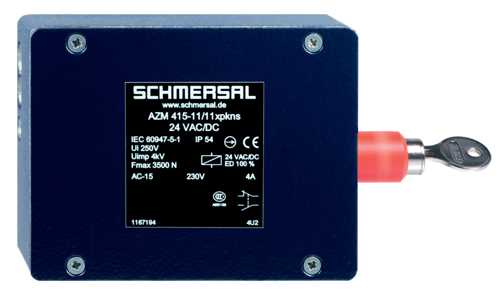 AZM 415-02/11XPKNS 24VAC/DC 101174589 - Schmersal产品图片