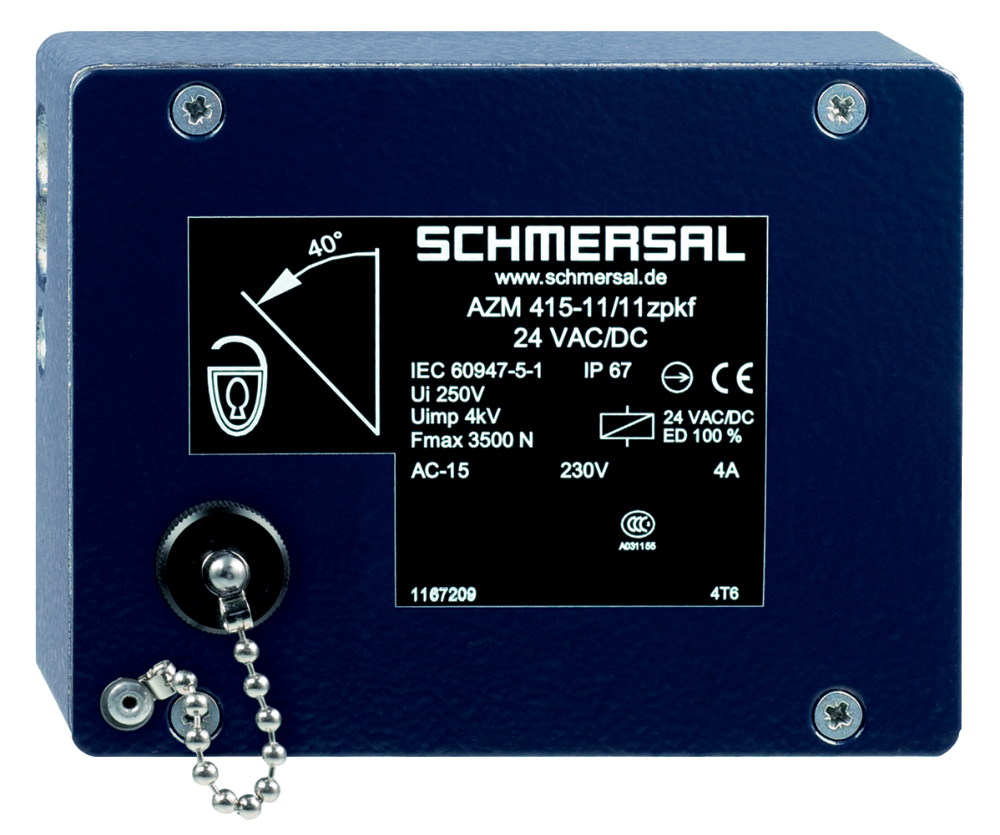 AZM 415-11/02ZPKF 48VAC/ DC 101175873 - Schmersal产品图片