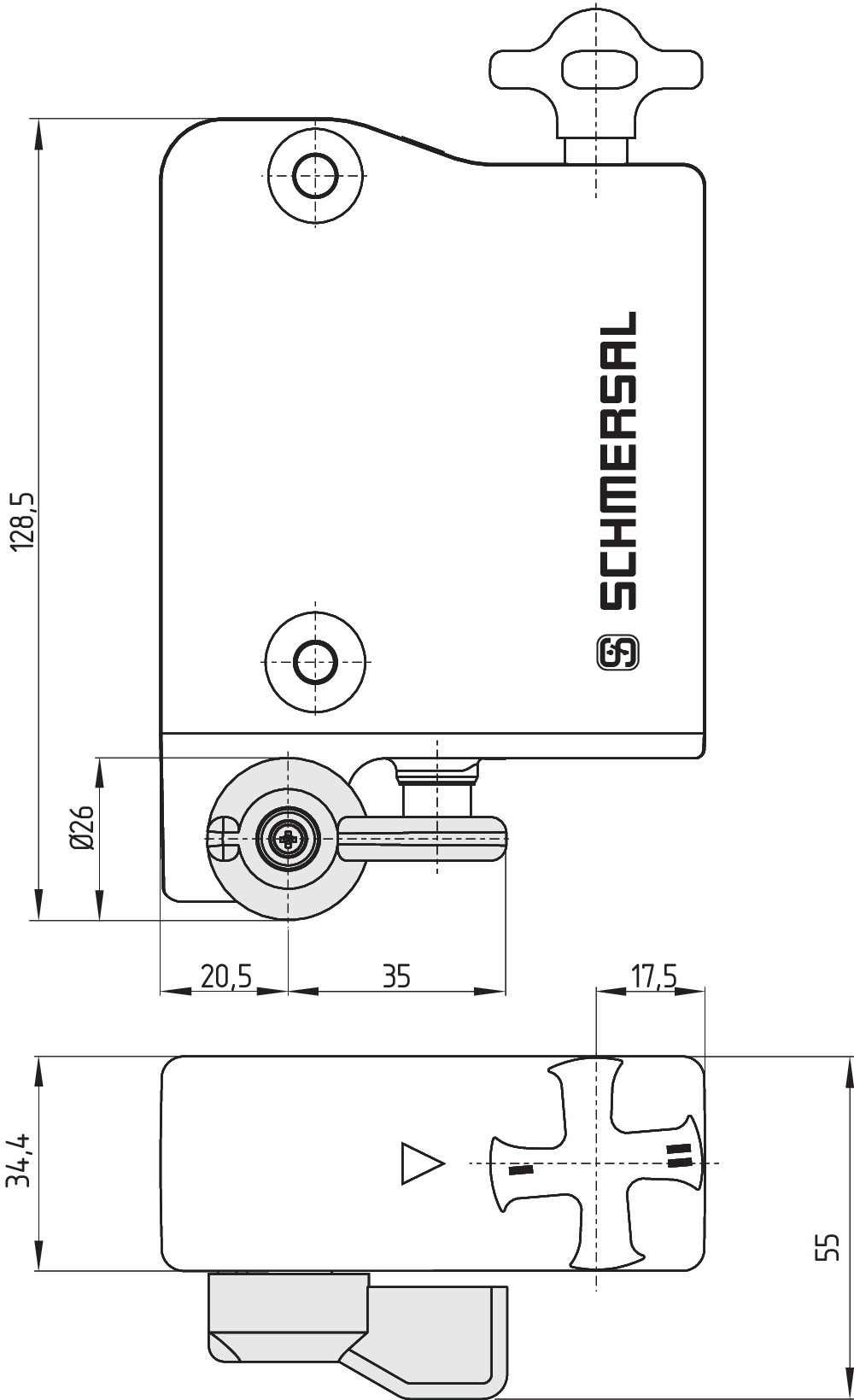 AZM300Z-ST-AS-P-T 103009481 - Schmersal产品图片