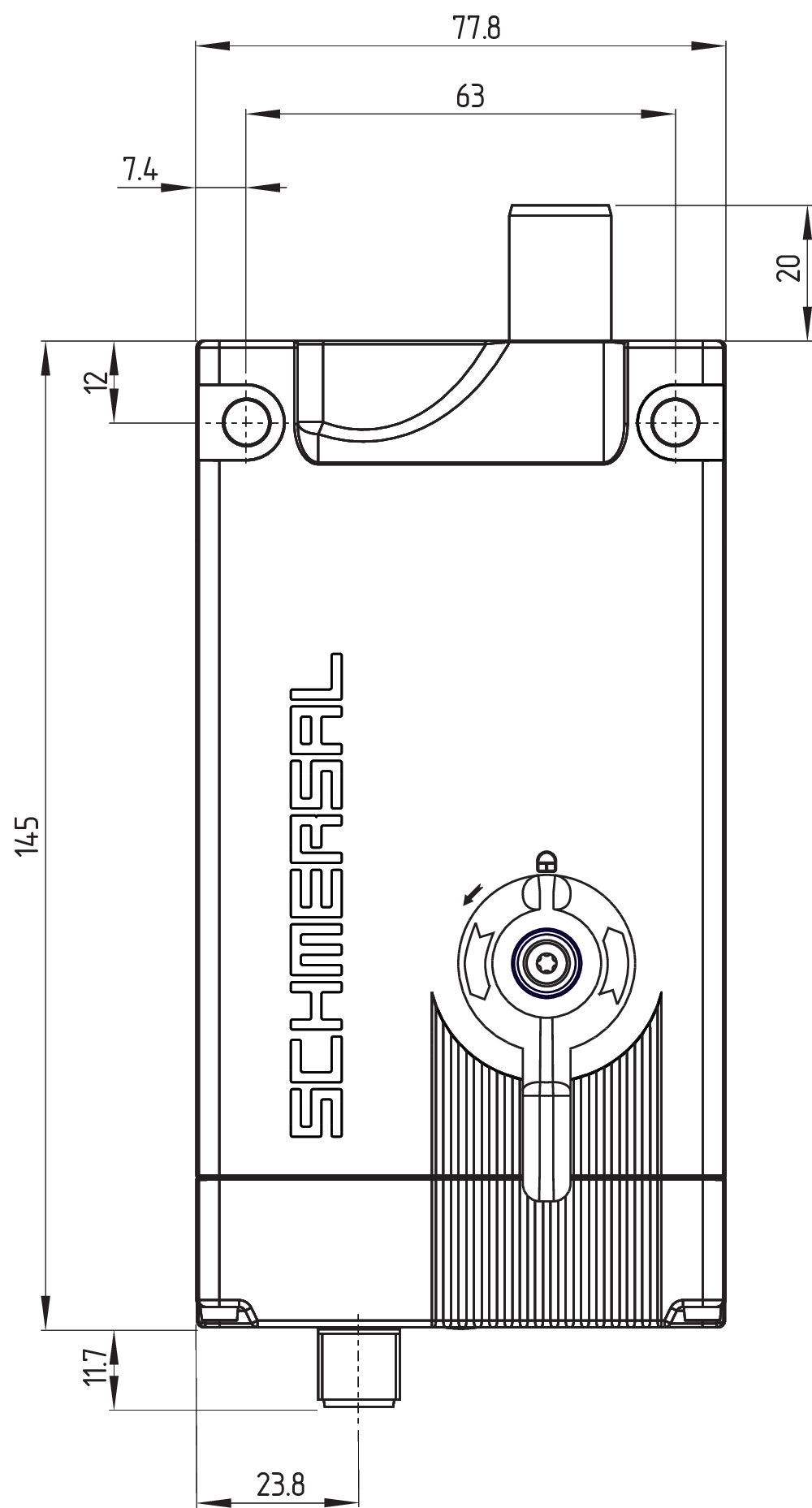 AZM400Z-ST-1P2P-T 103003593 - Schmersal产品图片