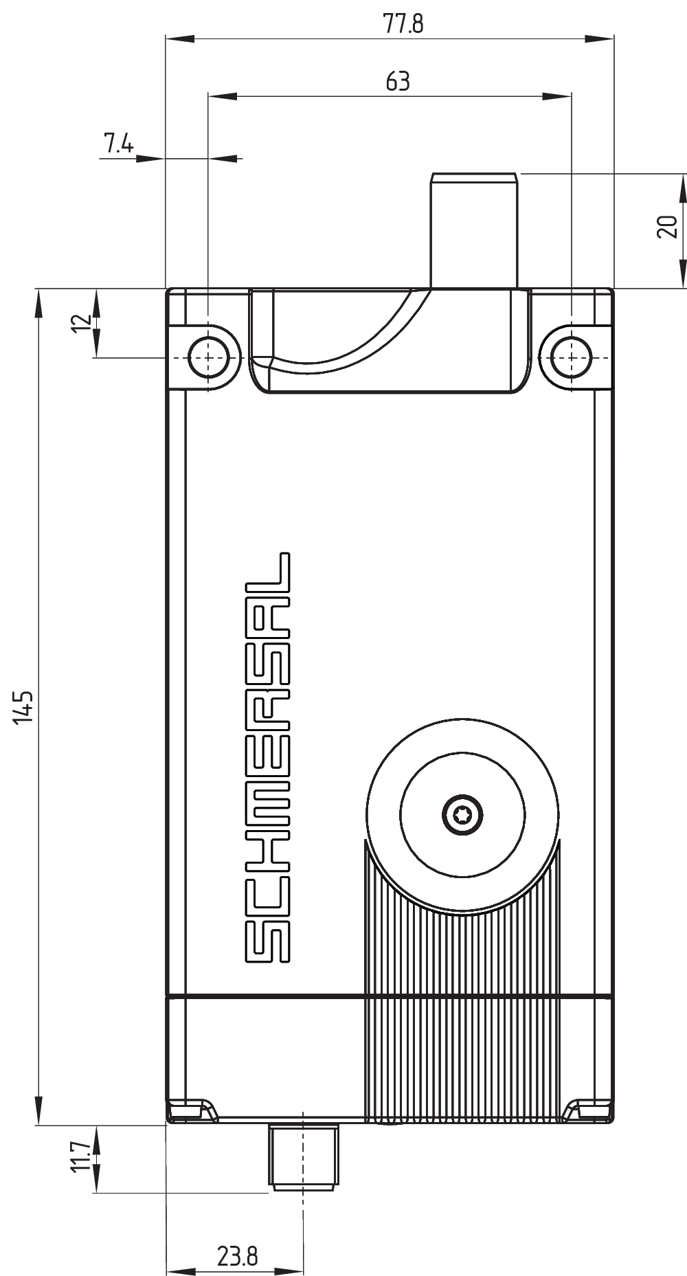 AZM400Z-ST-I2-1P2P 103003733 - Schmersal产品图片