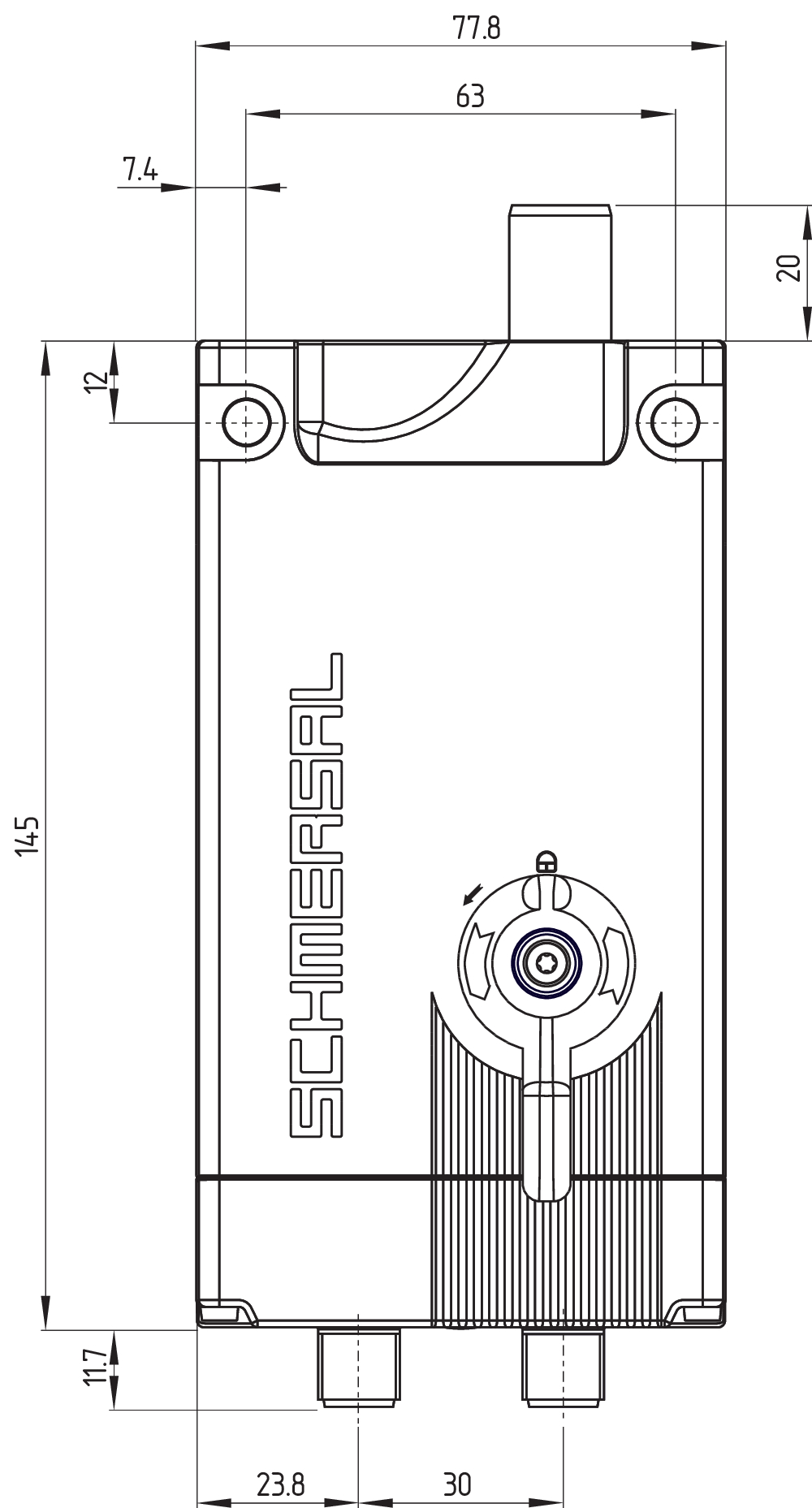 AZM400Z-ST2-2P2P-T-E 103003591 - Schmersal产品图片