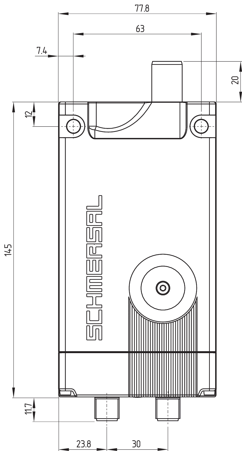 AZM400Z-ST2-I2-2P2P-BOW-E 103015313 - Schmersal产品图片