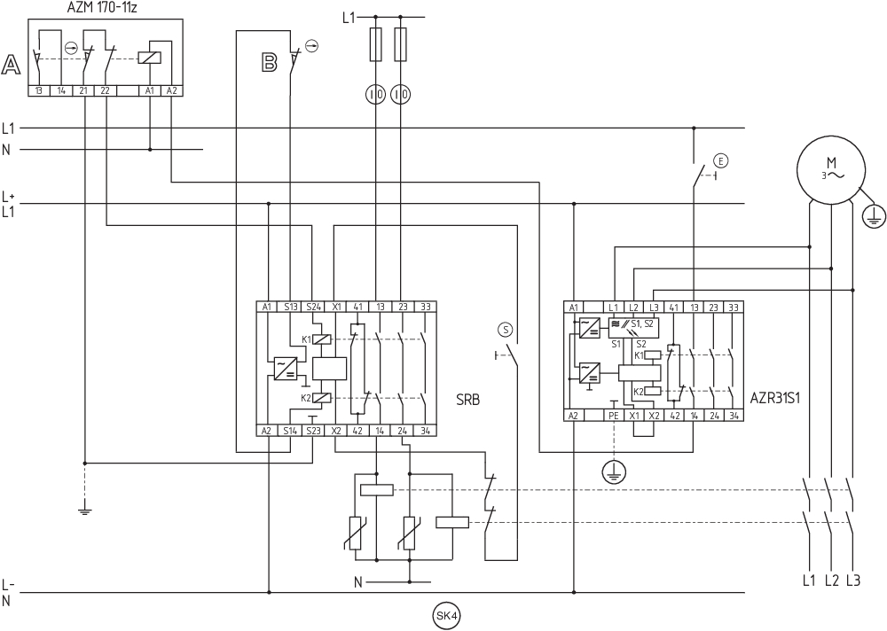 AZR31S1/230VAC 101049665 - Schmersal产品图片