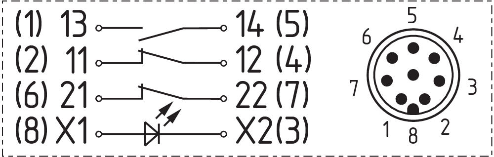 BDF100-NH-G-ST 101215862 - Schmersal产品图片