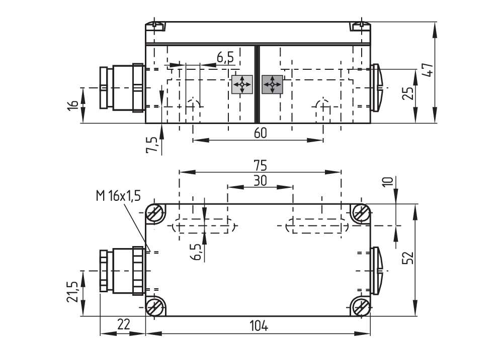 BN 20-RZ-M16 101168090 - Schmersal产品图片