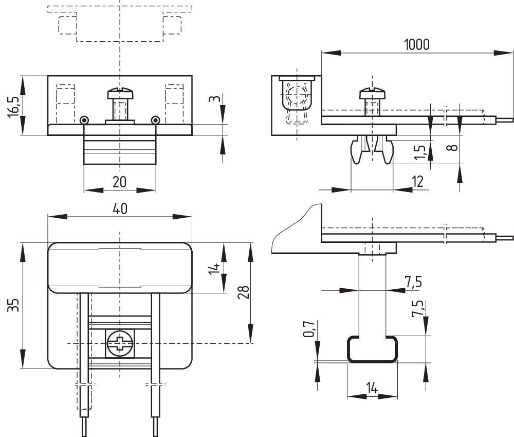 BN 85-R-1824-2 3,0M 101095308 - Schmersal产品图片