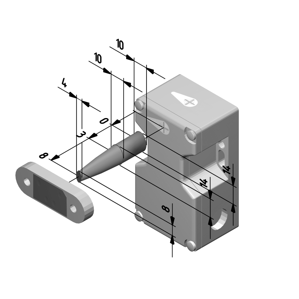 BNS 16 ST1-AS V 101177221 - Schmersal产品图片