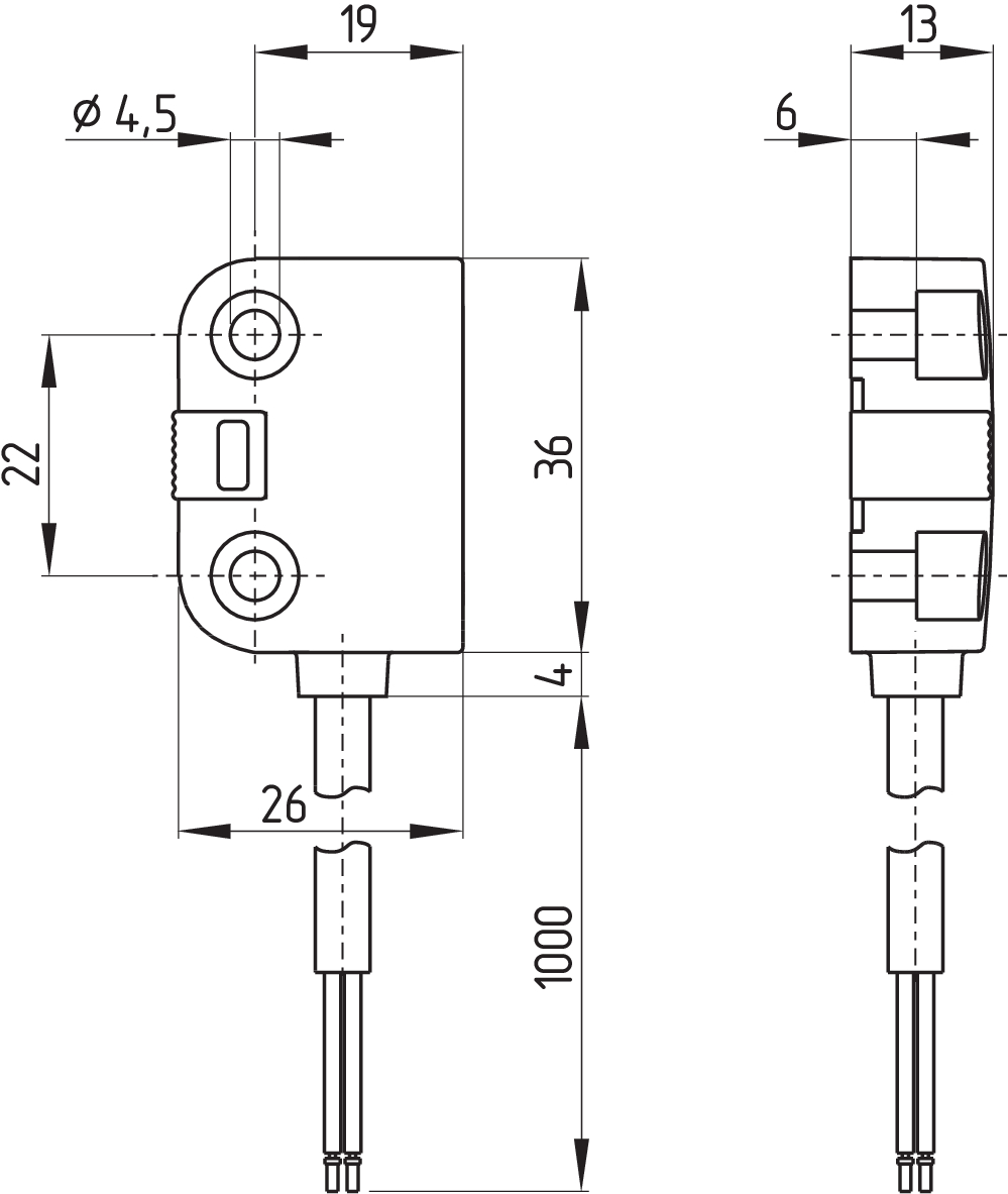 BNS 260-02ZG-R 3,0M 103038517 - Schmersal产品图片