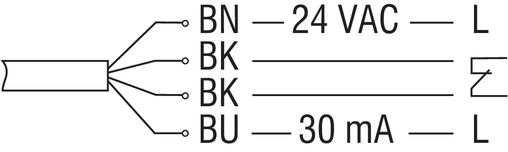 BNS 300-01ZG-24VAC 3,0M 103047609 - Schmersal产品图片