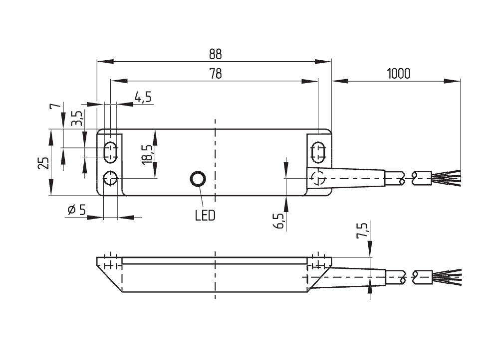 BNS 33-11Z 8,0M 101118748 - Schmersal产品图片