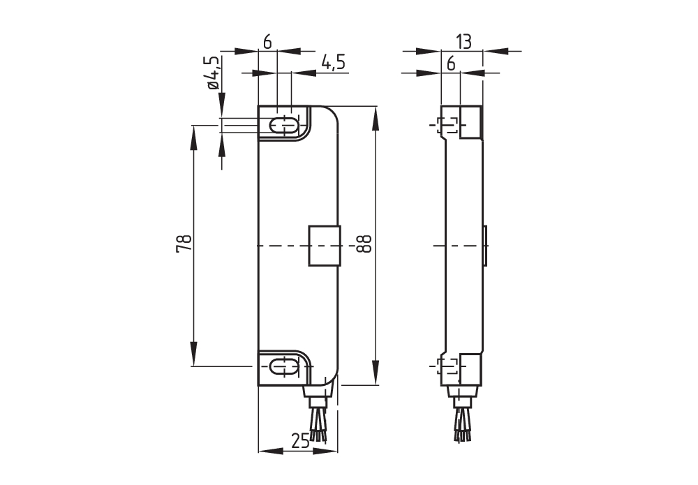 BNS 36-02/01ZG-L 5,0M 101199490 - Schmersal产品图片
