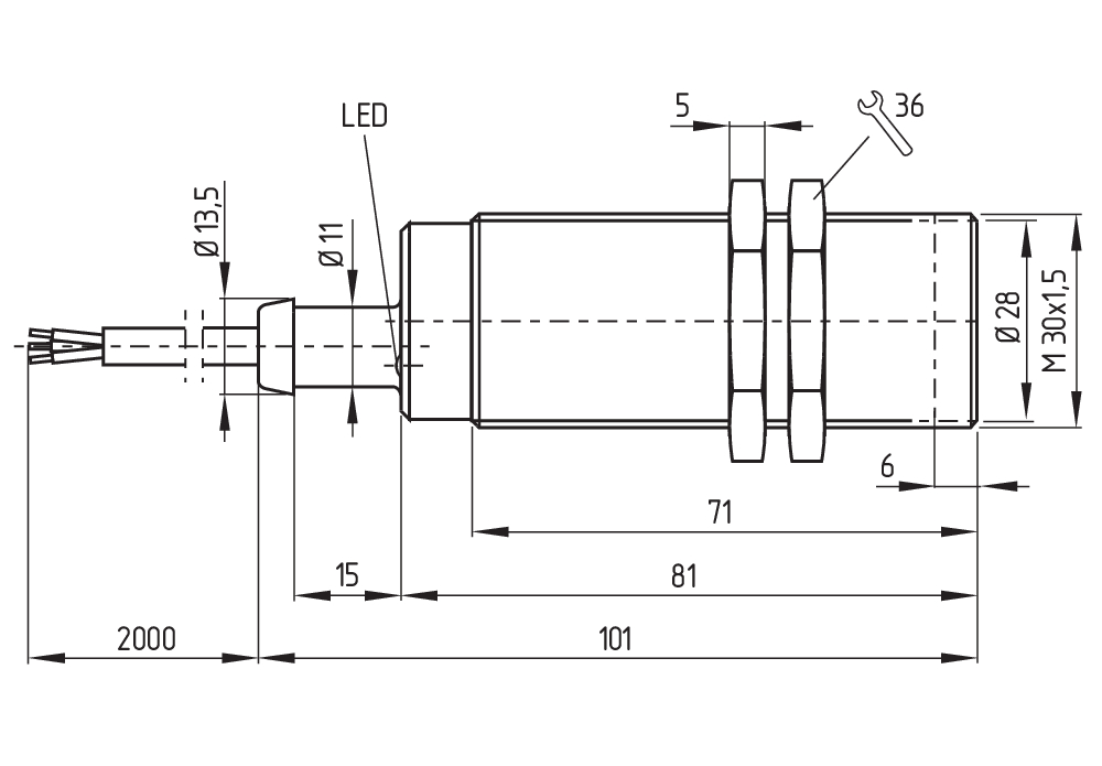 CSS 15-30-2P+D-M-L 101209841 - Schmersal产品图片