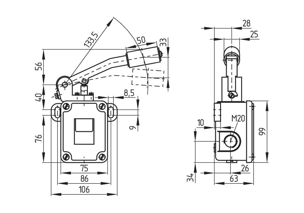 EX-M. 441-11Y-14-1276-2 103011173 - Schmersal产品图片