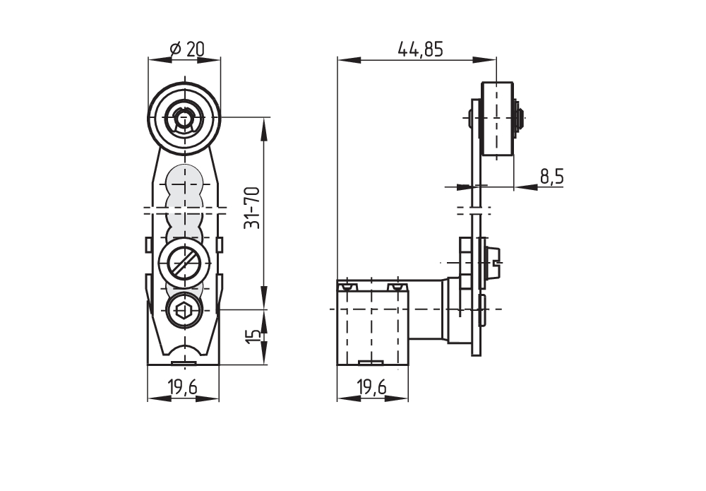 EX-TV7H 235-20Z-2138-3D 103002225 - Schmersal产品图片