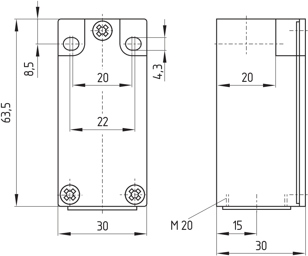 EX-TV7H 235-20Z-2138-3D 103002225 - Schmersal产品图片