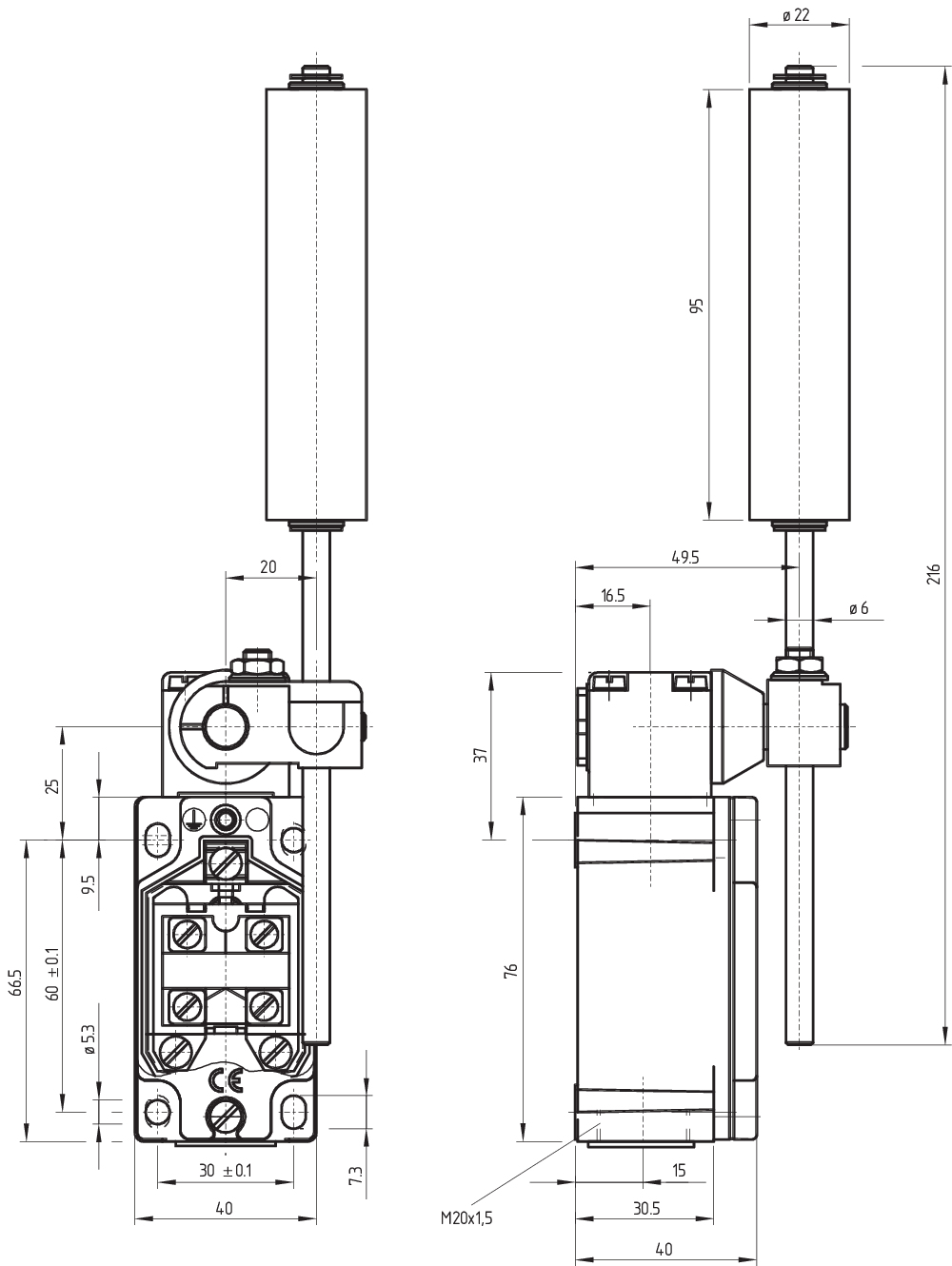 EX-Z4V10H 335-11Z-1348/1583-1-3G/D 101190020 - Schmersal产品图片