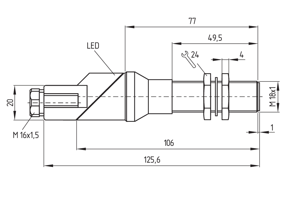 IFL 10-180L-10/01N 101126737 - Schmersal产品图片