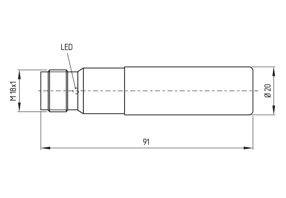 IFL 10-200L-11STP 101126739 - Schmersal产品图片