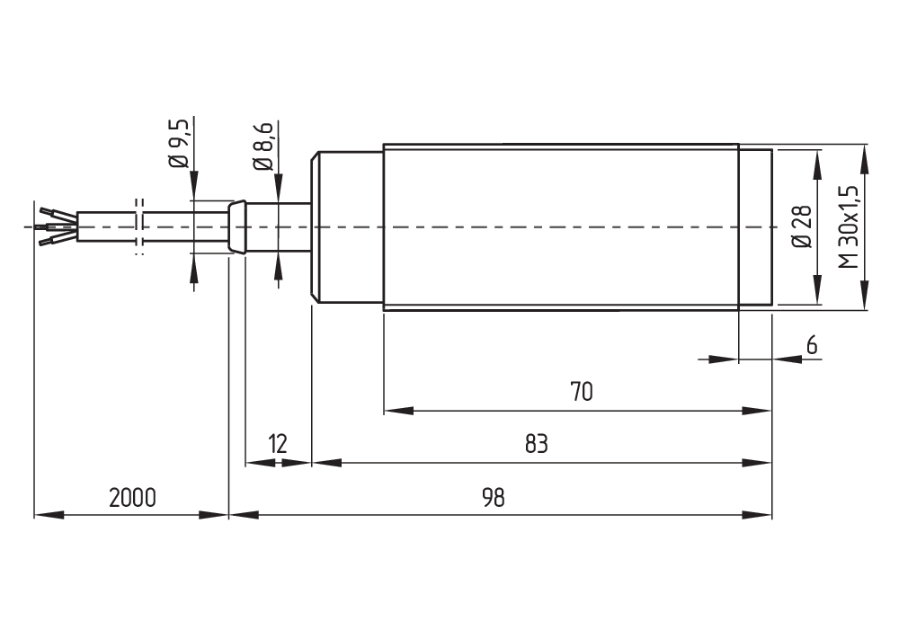 IFL 15-30L-10TP-2130 101127040 - Schmersal产品图片