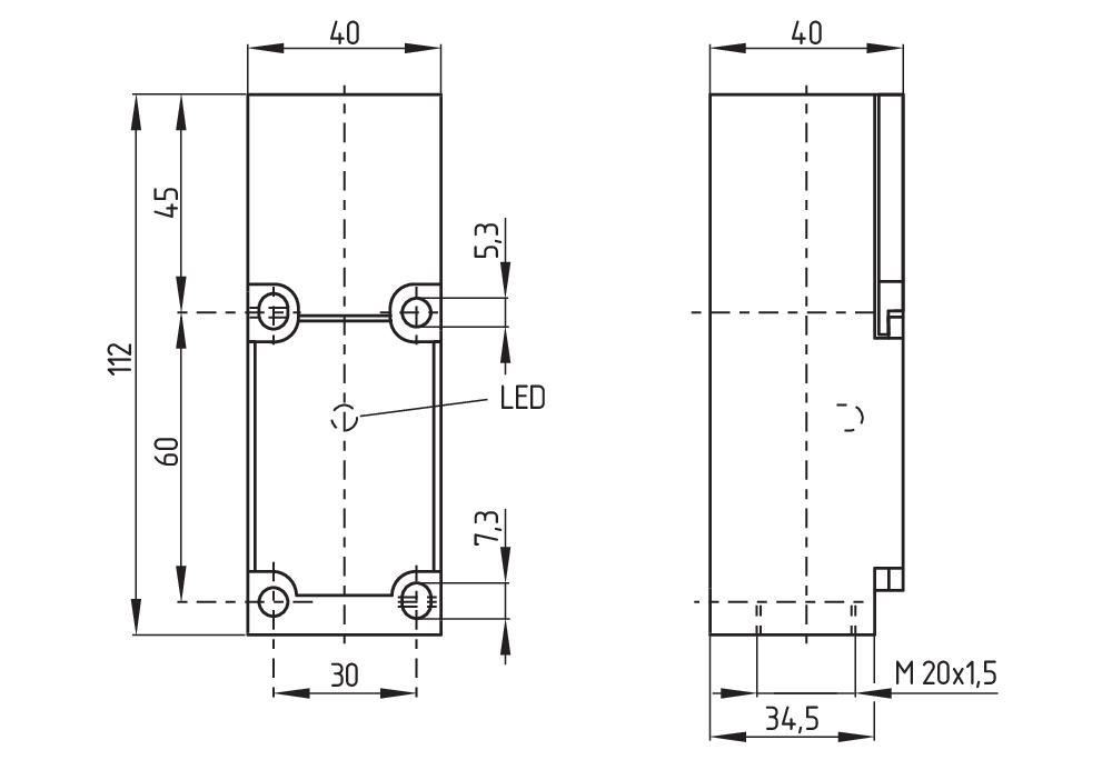 IFL 15-333-11YNG 101055048 - Schmersal产品图片