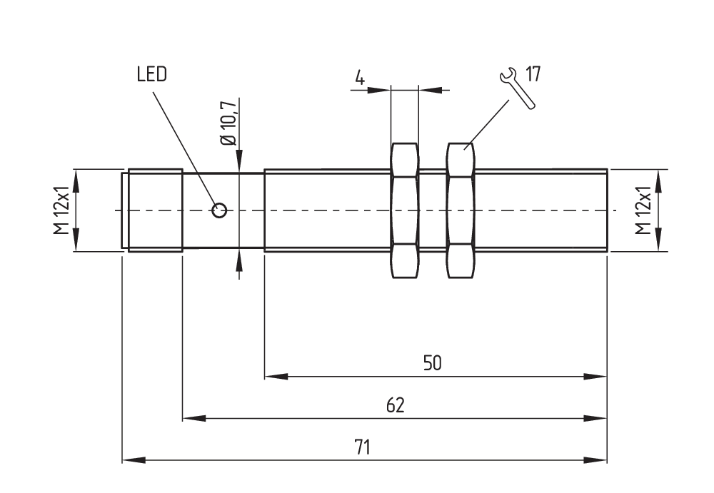 IFL 2-12L-10STN 101114553 - Schmersal产品图片